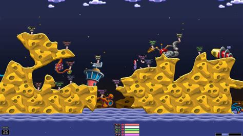  Worms Armageddon: เกมส์ปะทะหนอนสุดมันส์ ที่จะทำให้หัวเราะลั่น!