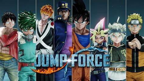  Jump Force!  เกมต่อสู้สุดมันส์ที่รวมตัวละครดังจากการ์ตูนของชูเอช!&